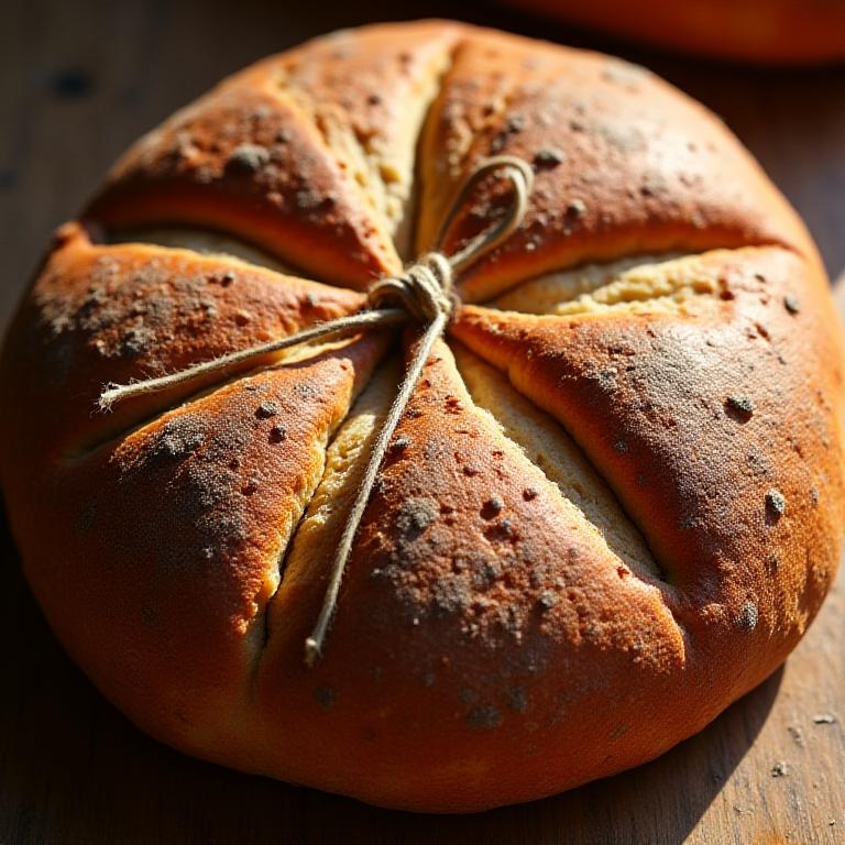 Panis Quadratus - Pane antico romano a otto spicchi